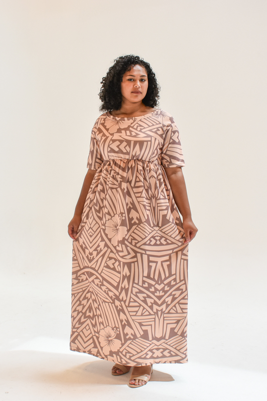 LALOLANI DRESS - HIGH WAIST MAXI LENGTH