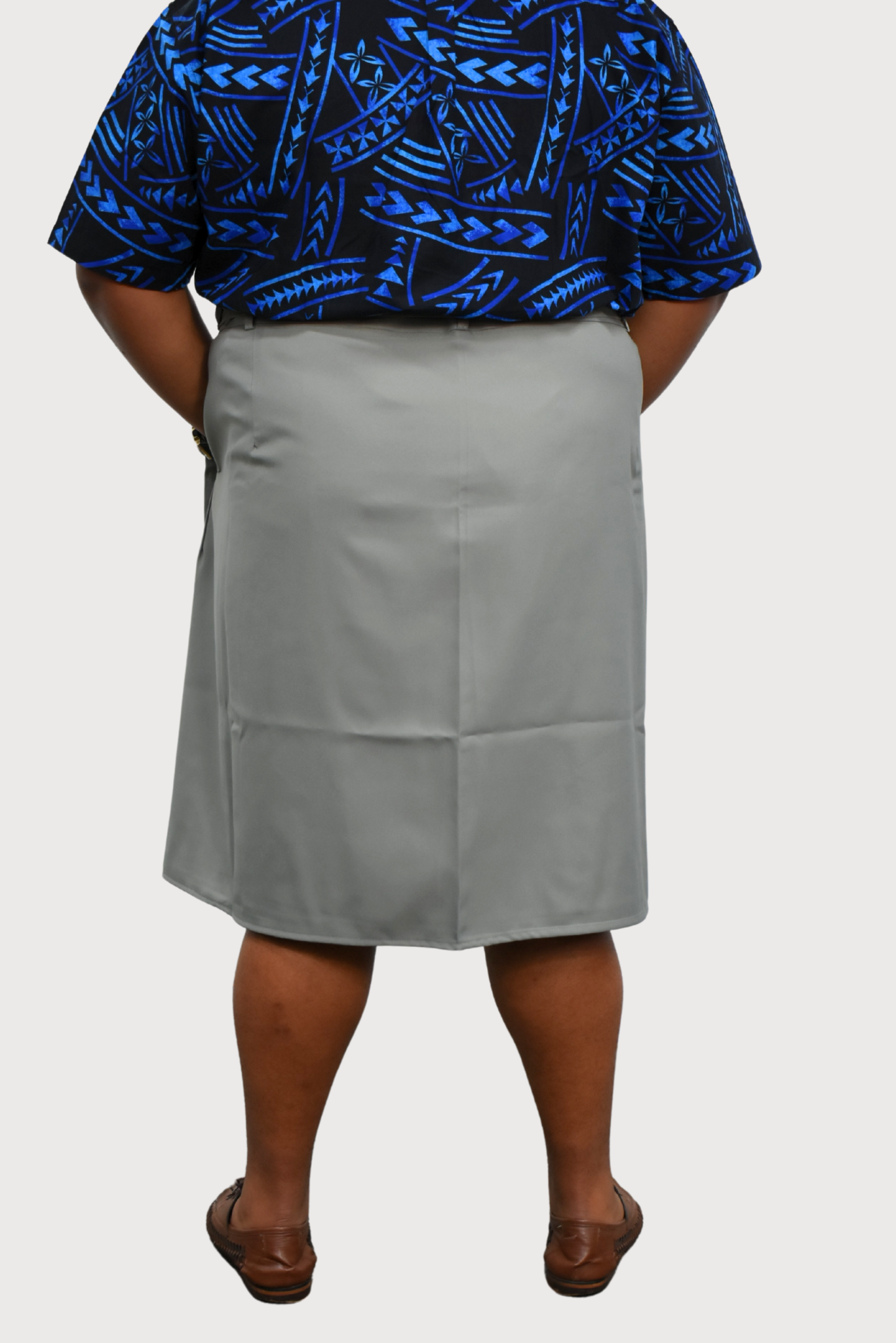 IE FAITAGA WITH POCKETS - BROWN/BLUE/GREY
