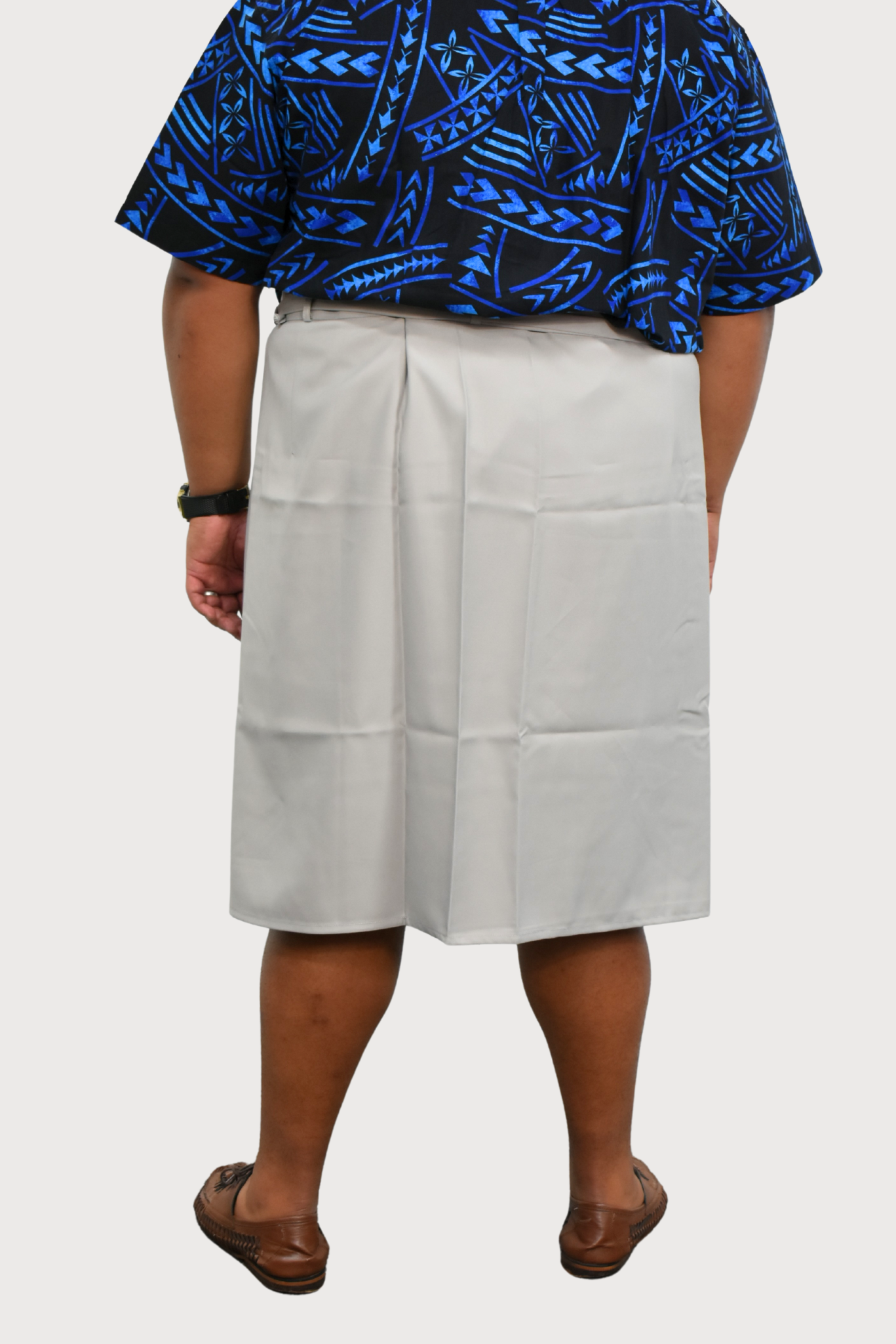 IE FAITAGA WITH POCKETS - BROWN/BLUE/GREY