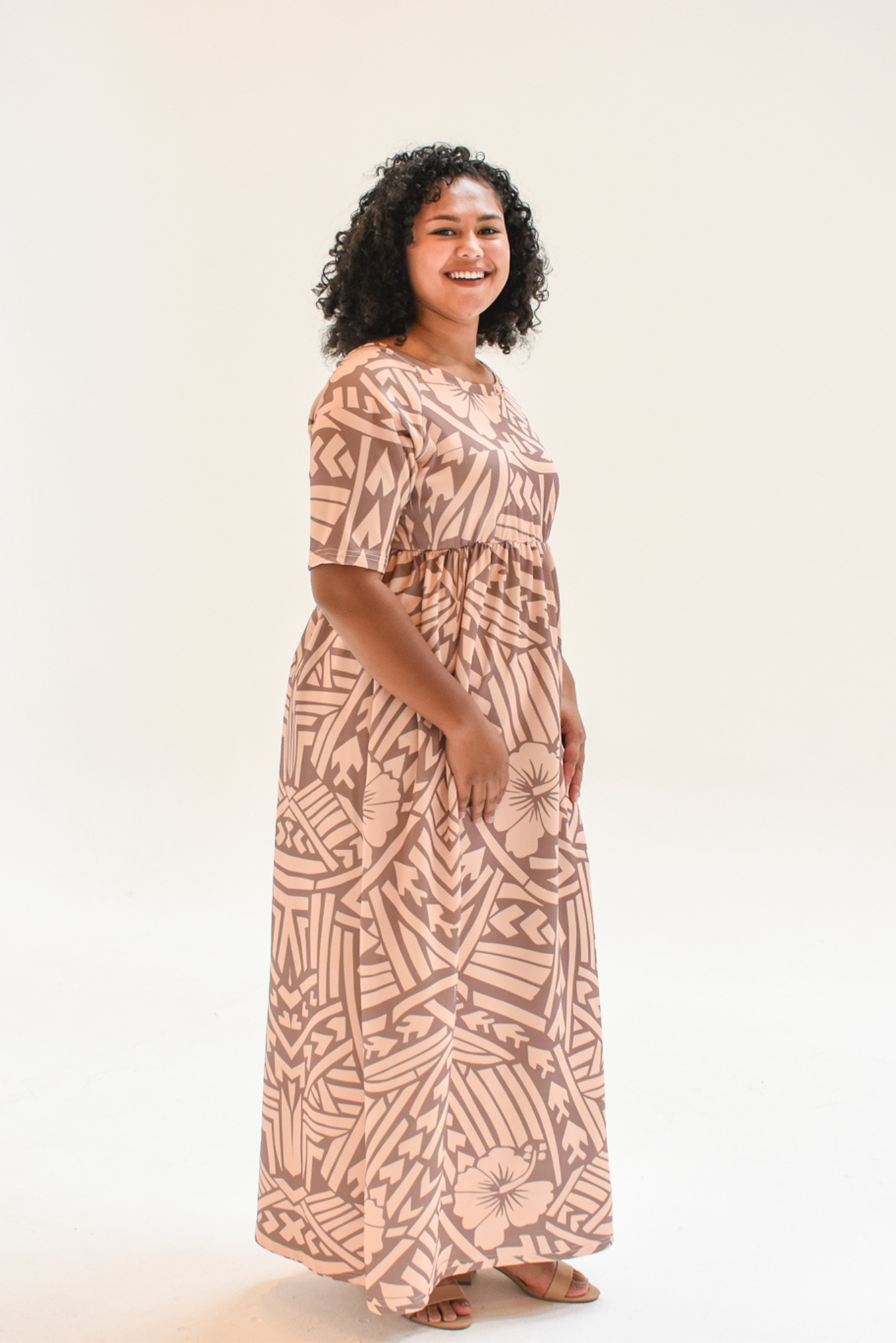 LALOLANI DRESS - HIGH WAIST MAXI LENGTH