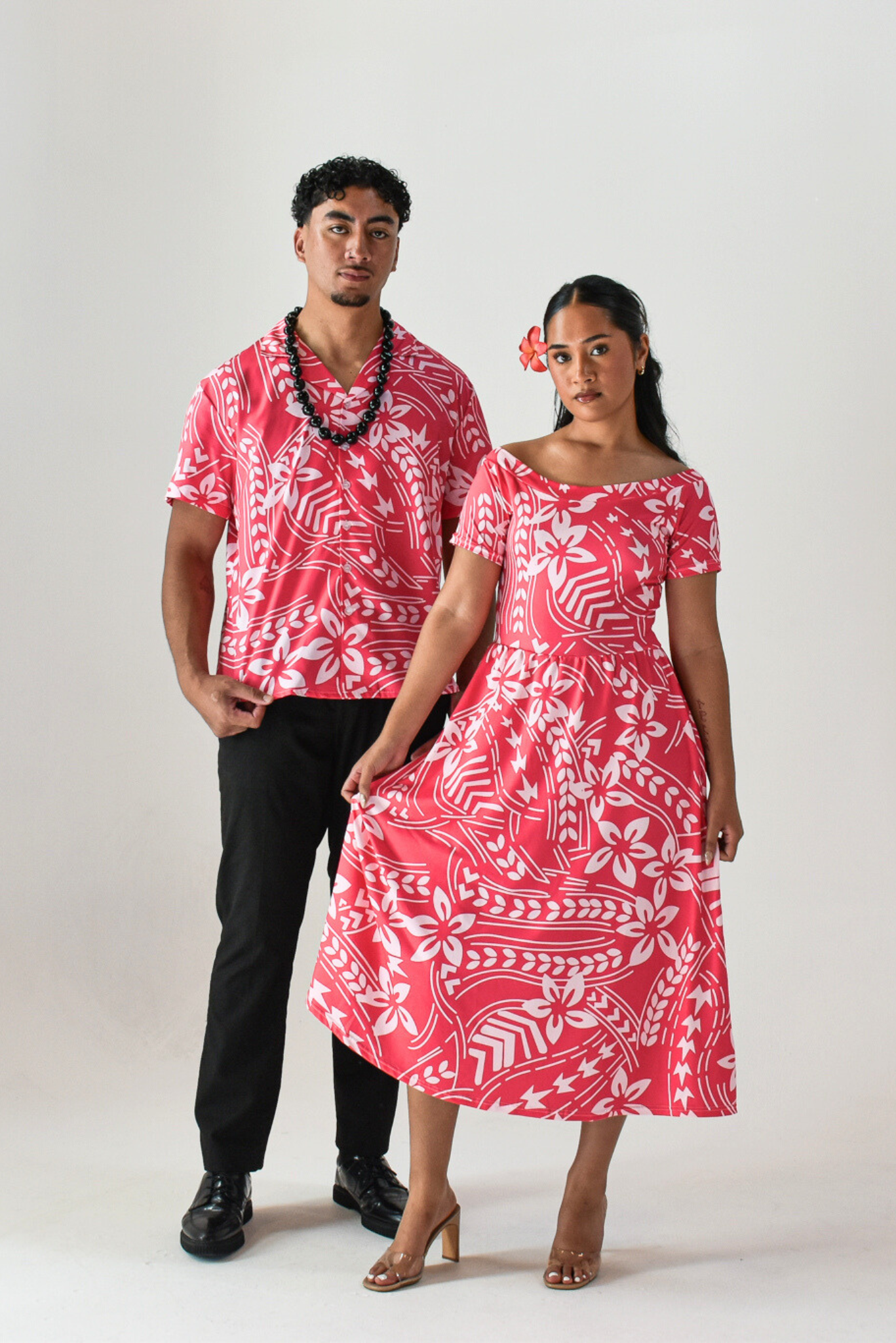 MANU SHIRT - COLLARED MENS SHIRT - PINK