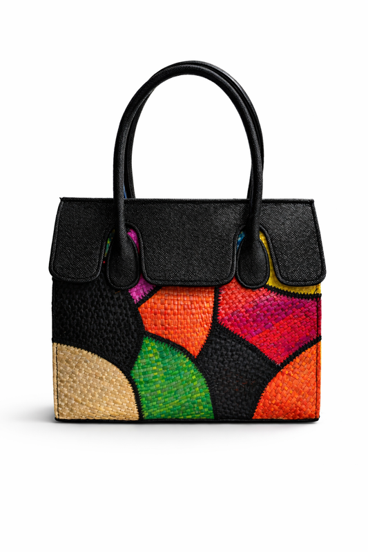 Island Weave Tote – Earth Tones Collection