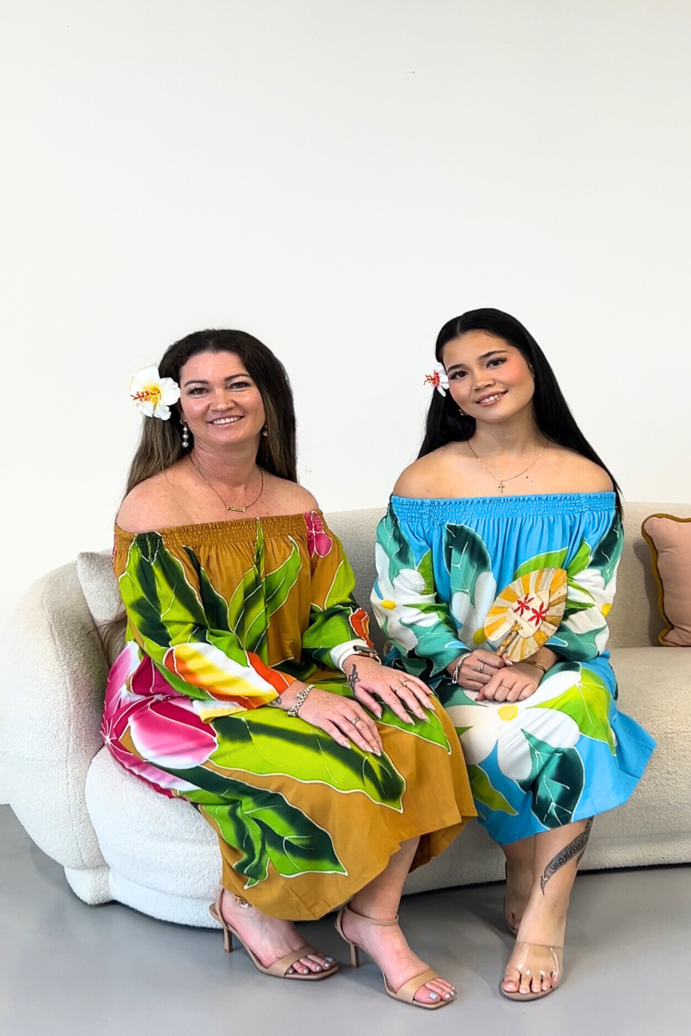 SARONG DRESS - MULTICOLOUR VARIETY (ELASTIC NECK) Penina's Island Boutique SARONG DRESS - MULTICOLOUR VARIETY (ELASTIC NECK) Penina's Island Boutique
