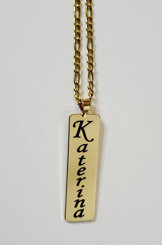 Nadia - Personalised Pendant Necklace