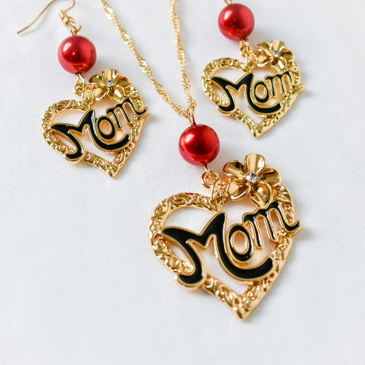 TINA #3 - MOM Premium Red Shell Pearl Set