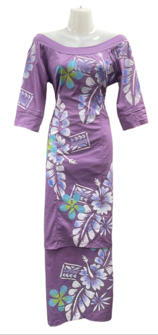 Light Purple Puletasi size 14