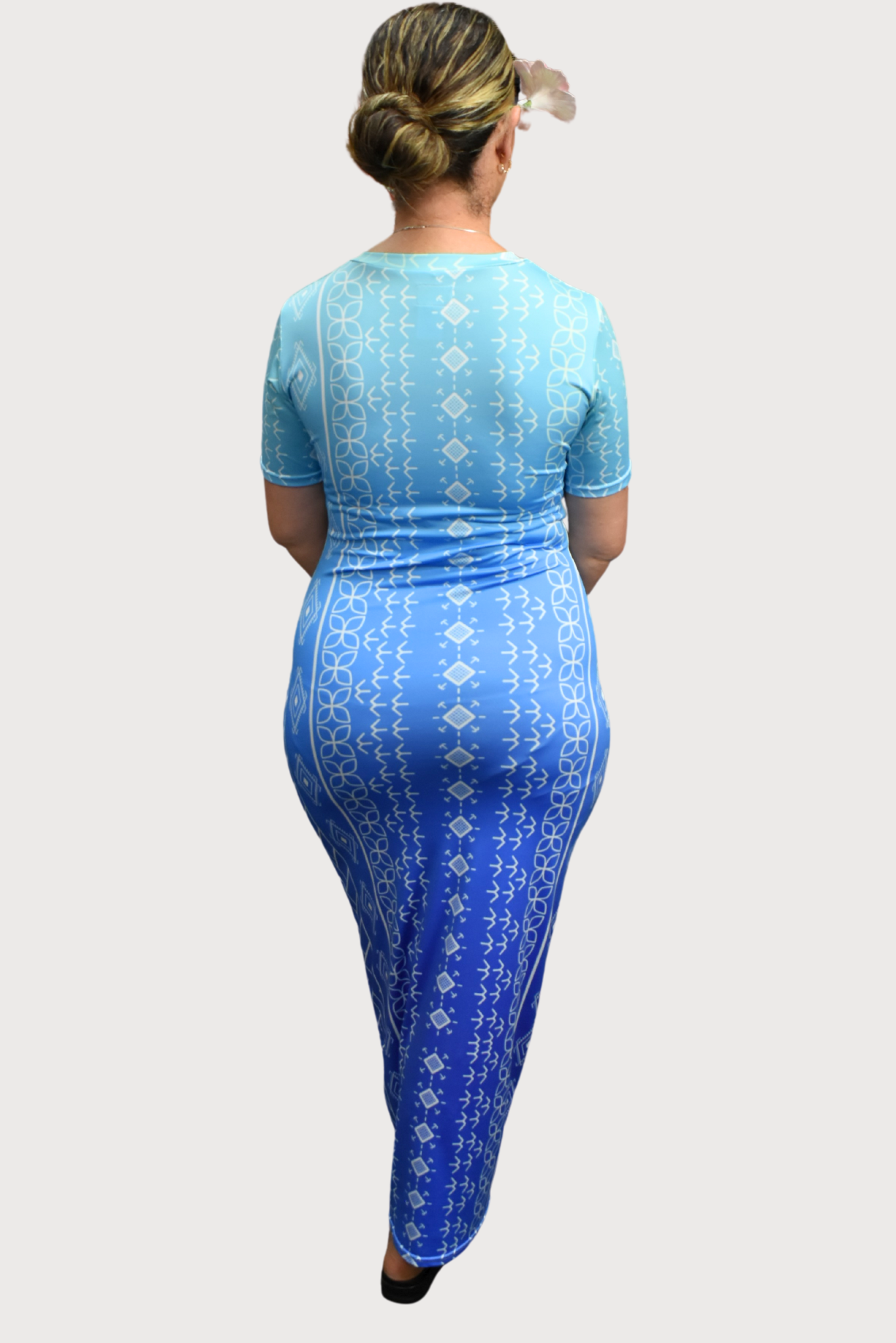 KAILANI DRESS - BODYCON - OMBRE BLUE