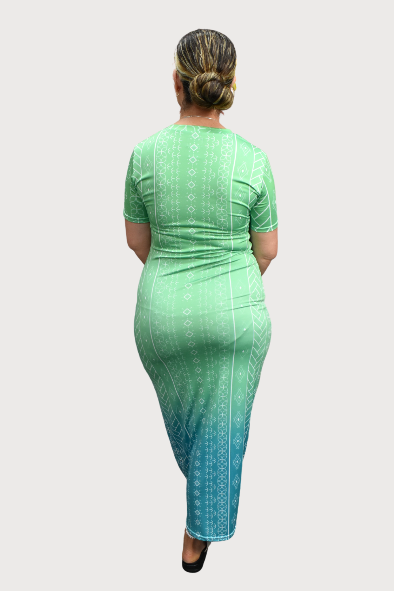 KAILANI DRESS - BODYCON - OMBRE GREEN