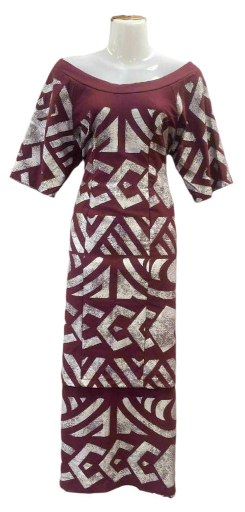 Maroon Puletasi size 16