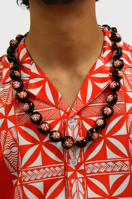 COCONUT SHELL NECKLACE MULTI-COLOUR