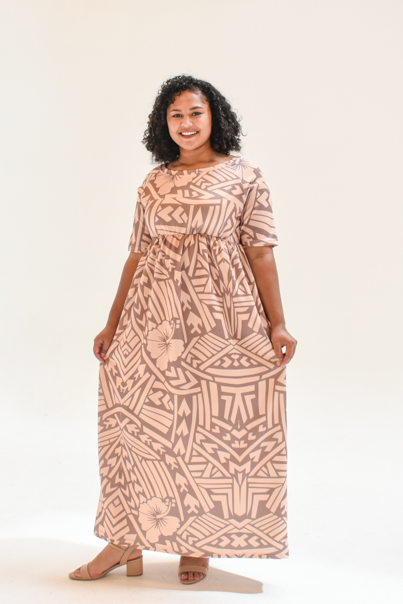 LALOLANI DRESS - HIGH WAIST MAXI LENGTH