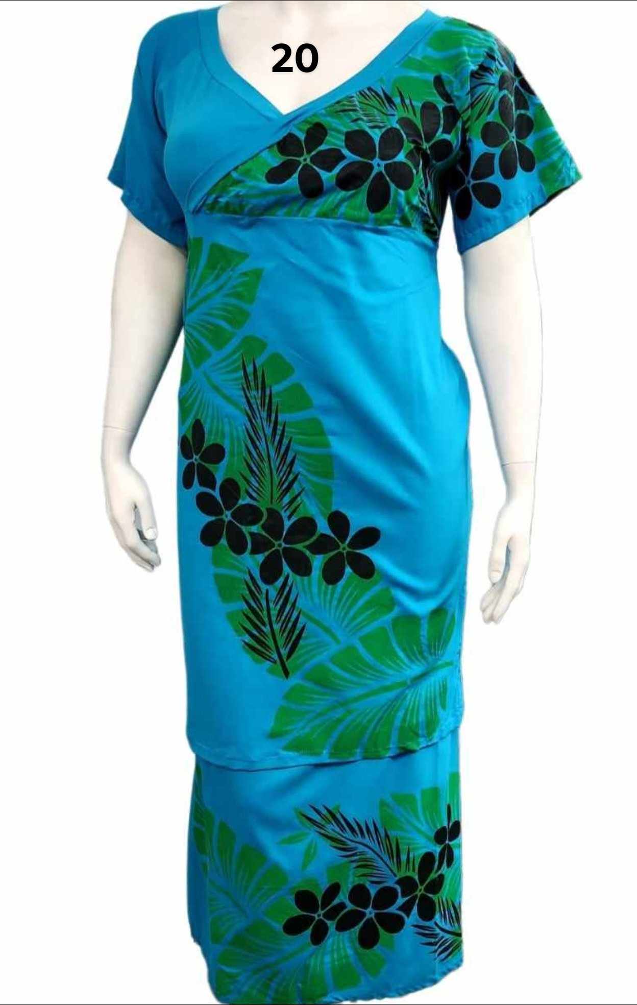 BLUE ISLAND PULETASI - SIZE 20
