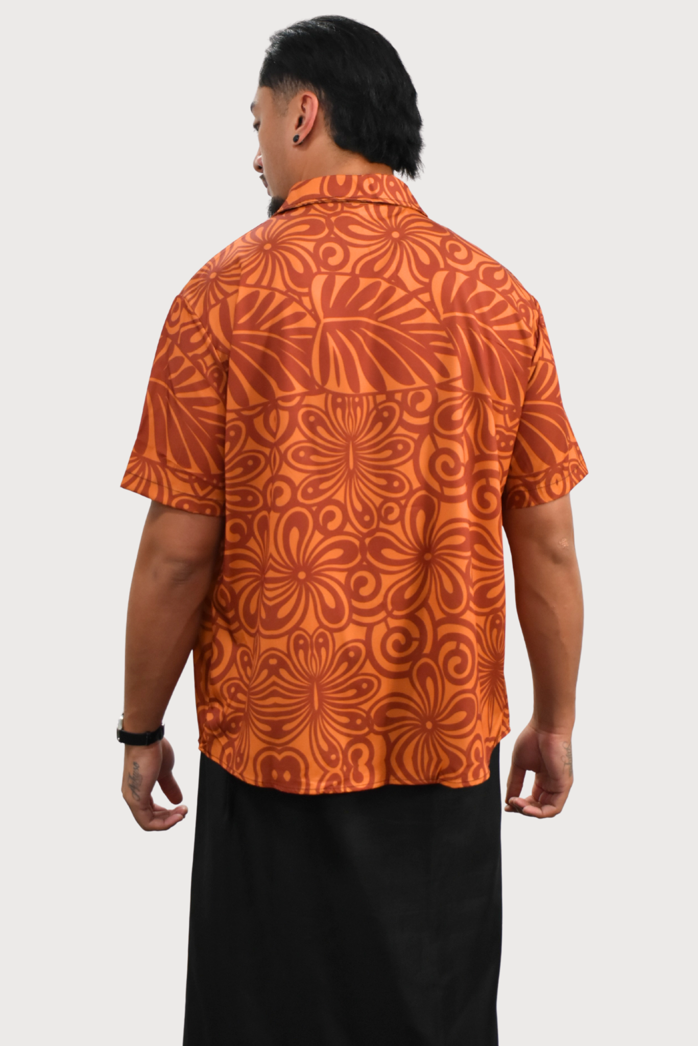 ESEKIA SHIRT - COLLARED BUTTON UP - BROWN