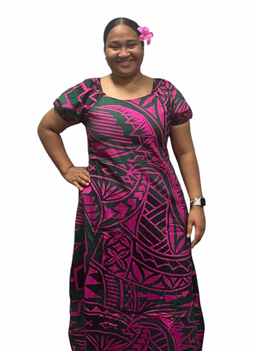MANUSINA DRESS - PINK