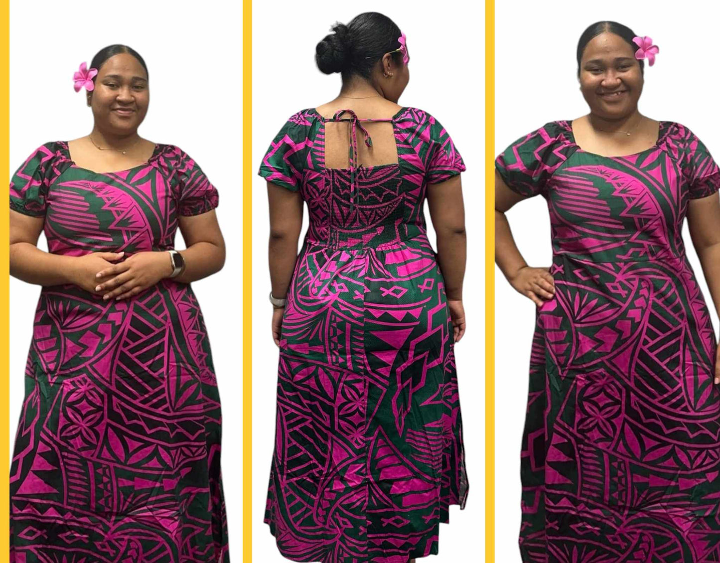 MANUSINA DRESS - PINK