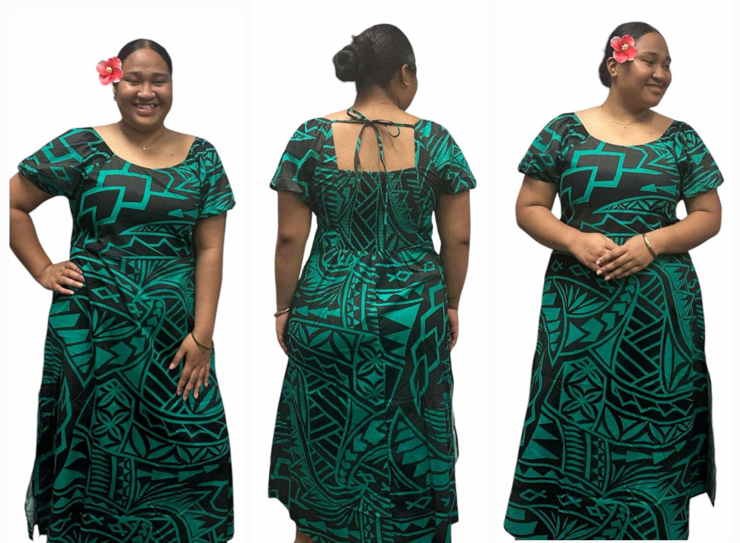 DESSICA - GREEN DRESS