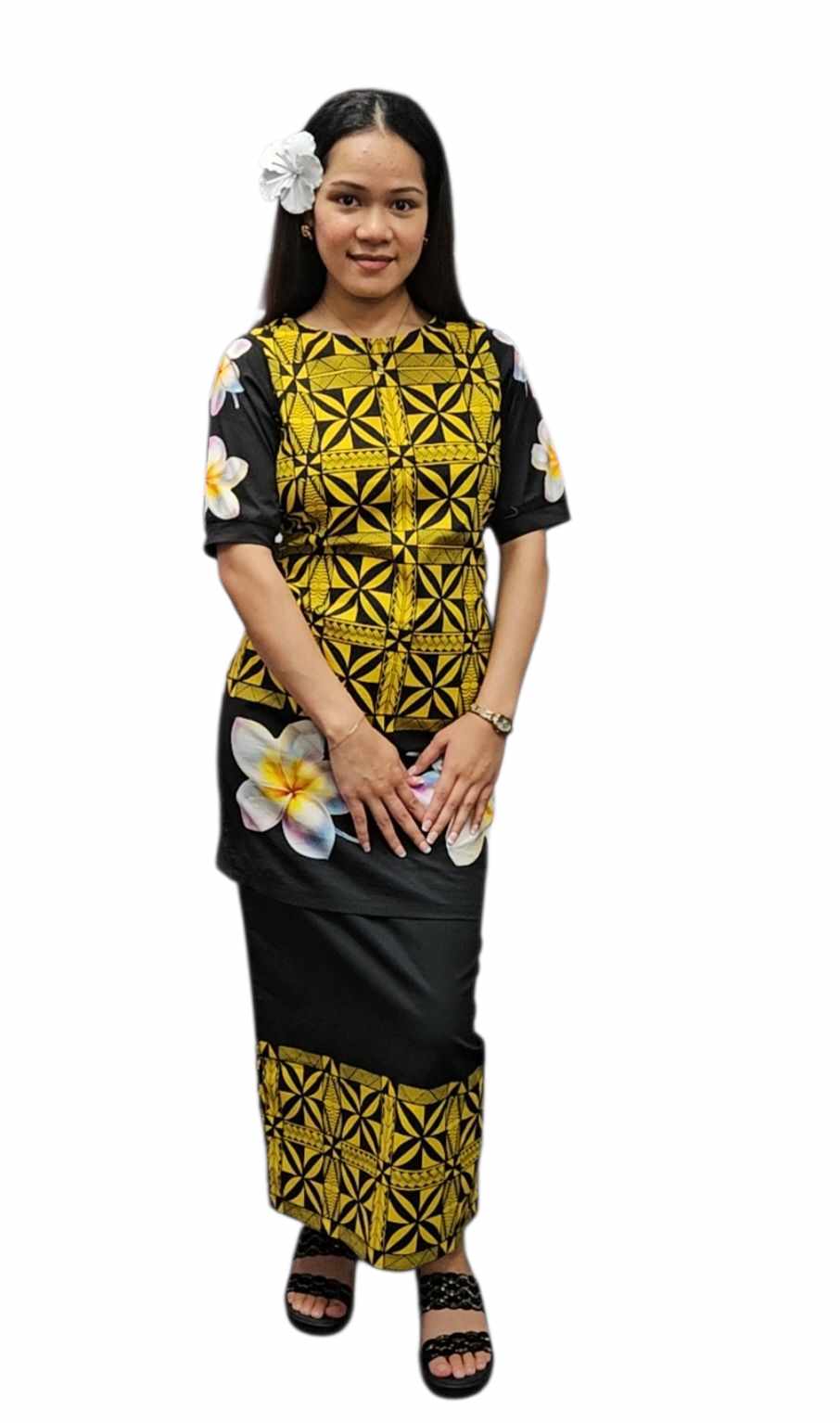 LEILANI PULETASI - YELLOW AND BLACK