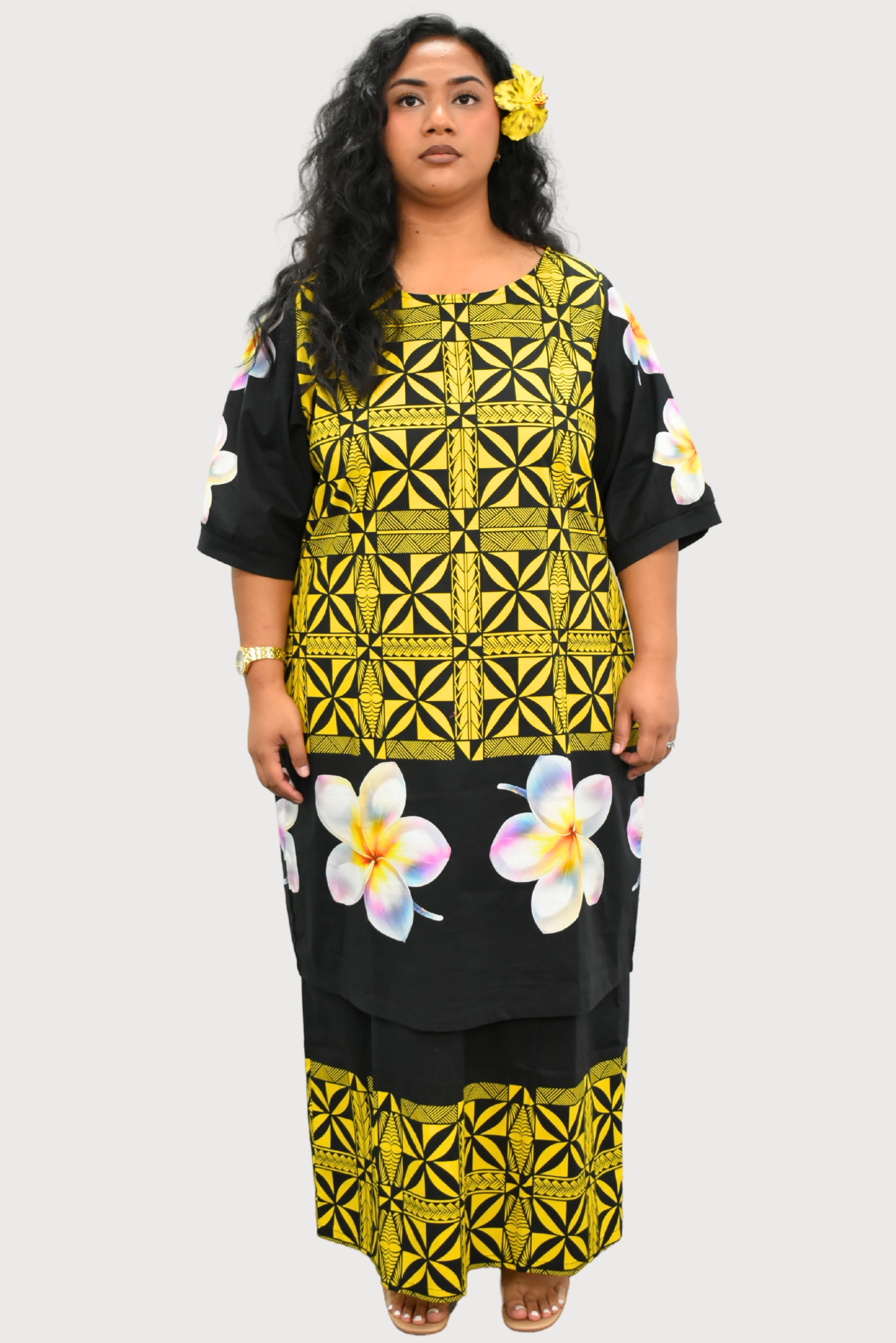 LEILANI PULETASI - YELLOW AND BLACK