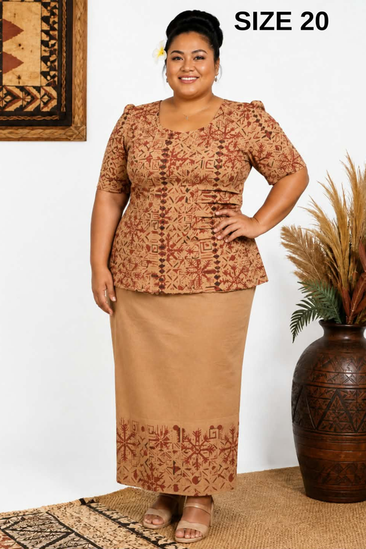 BROWN PULETASI SIZE 20