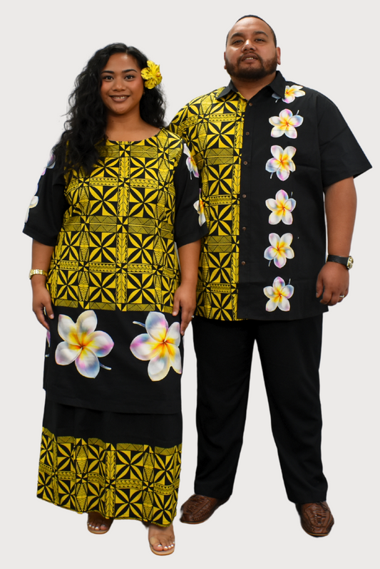 LEILANI PULETASI - YELLOW AND BLACK