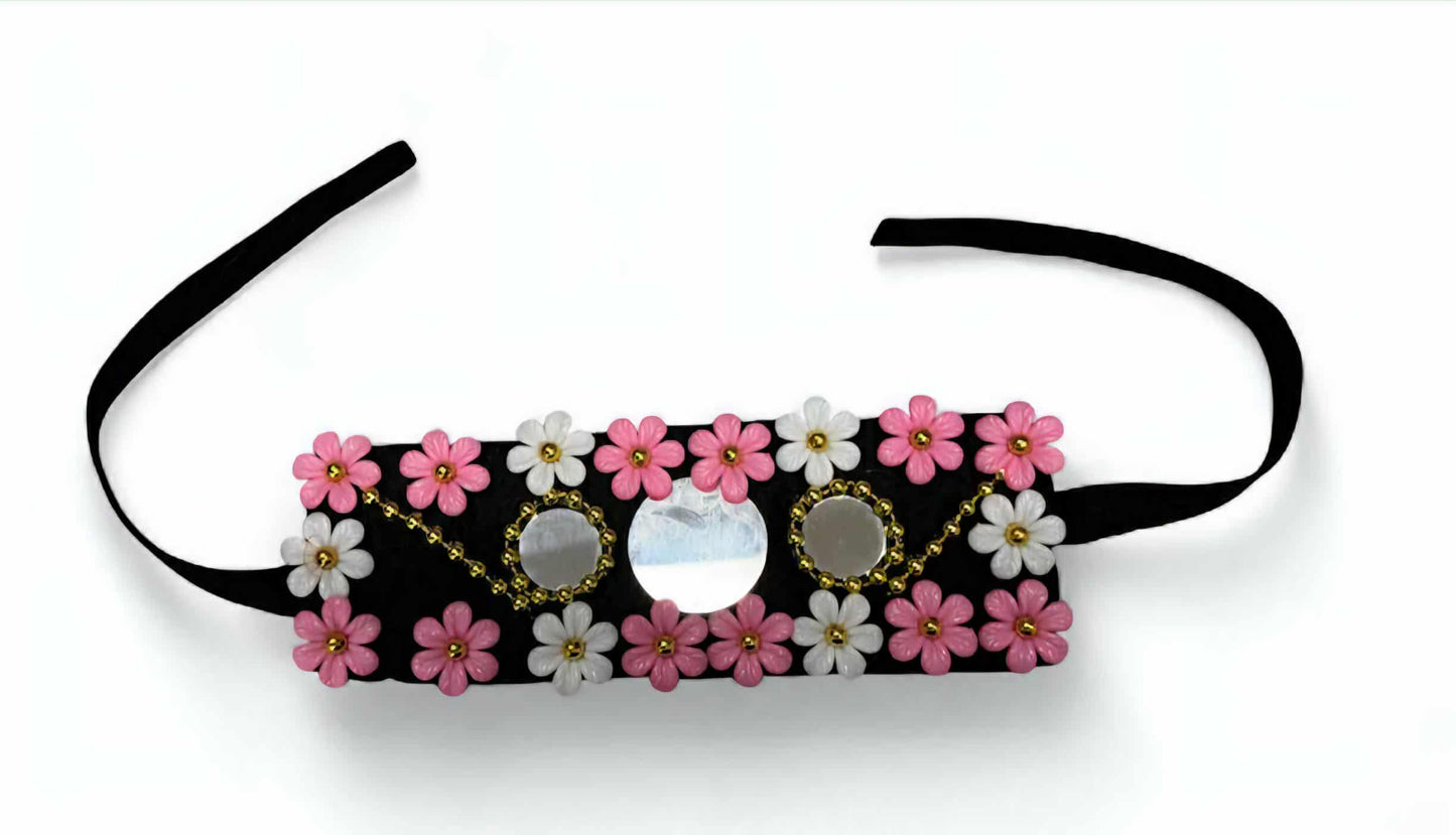 Island Head Piece -Pink Pale Fuiono