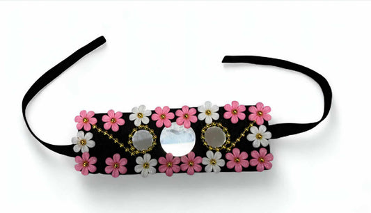 Island Head Piece -Pink Pale Fuiono