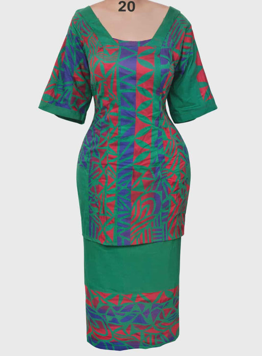 GREEN PULETASI - SIZE 20