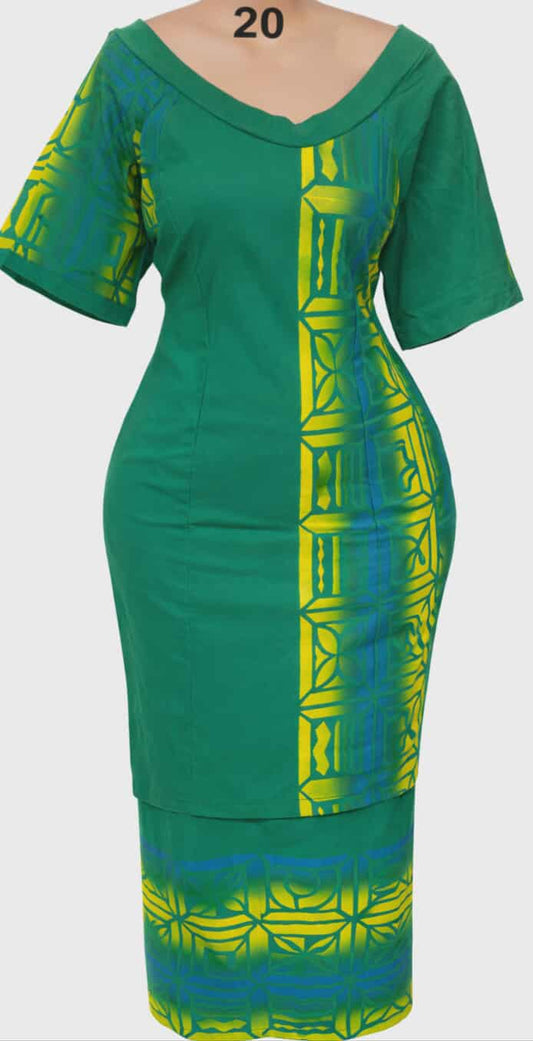 GREEN PULETASI - SIZE 20