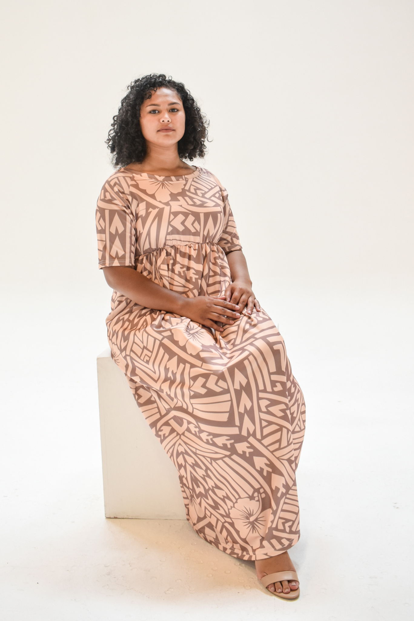 LALOLANI DRESS - HIGH WAIST MAXI LENGTH