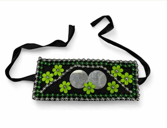 Island Head Piece - Green Pale Fuiono