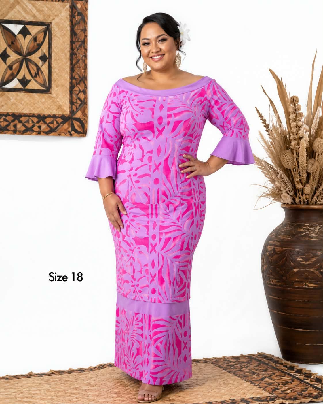 PURPLE PINK PULETASI SIZE 18