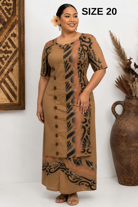 BROWN PULETASI SIZE 20