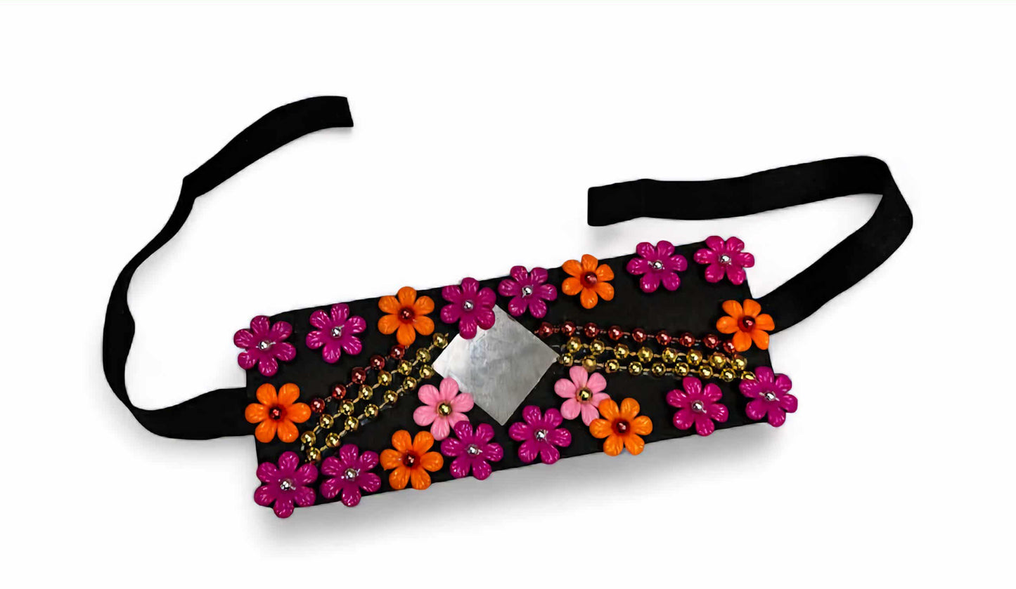 Island Head Piece - Pink Pale Fuiono