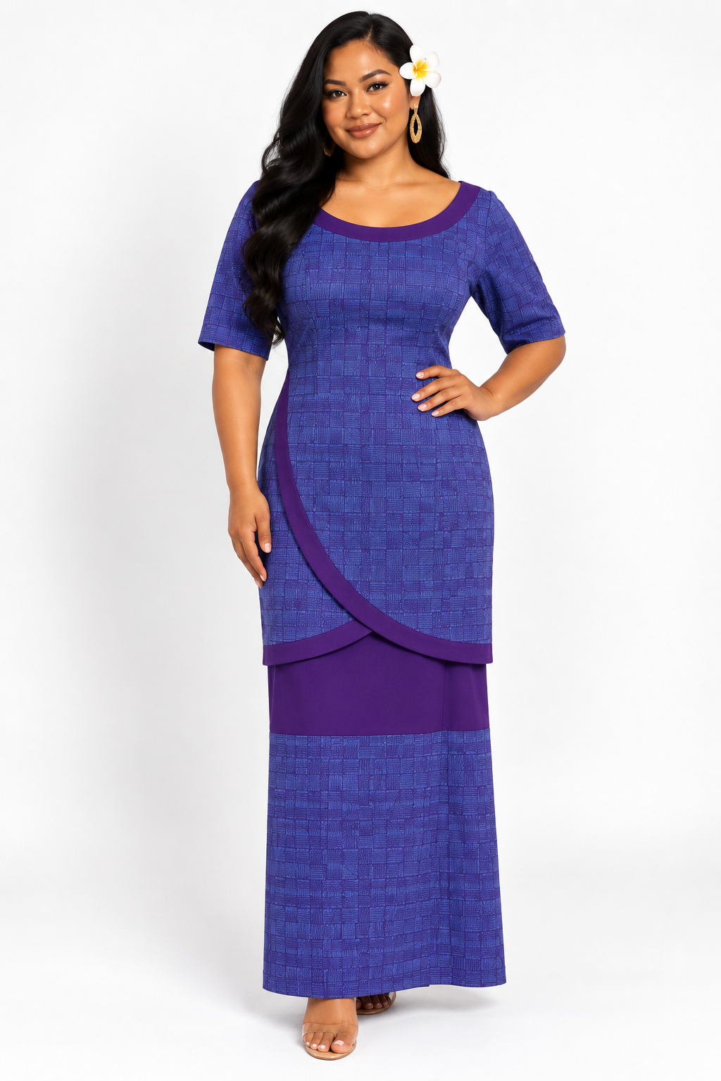 Purple Puletasi Size 20