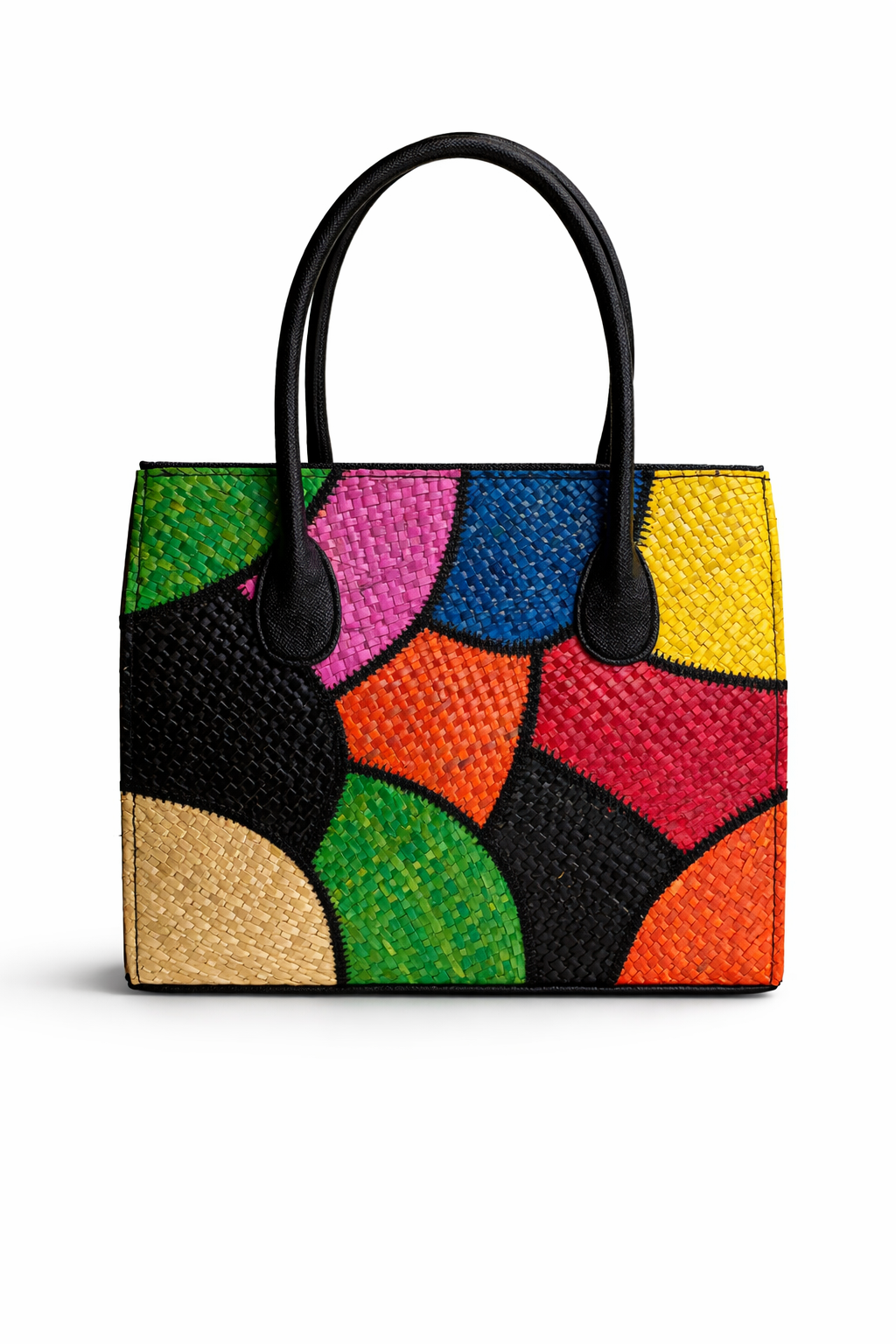 Island Weave Tote – Earth Tones Collection