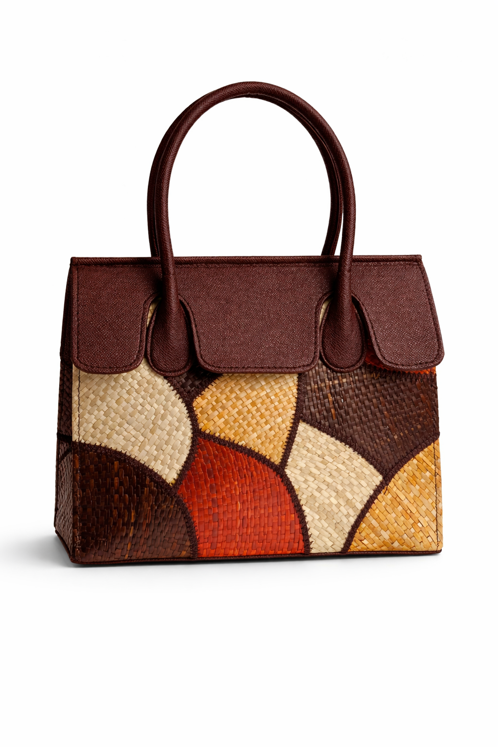Island Weave Tote – Earth Tones Collection