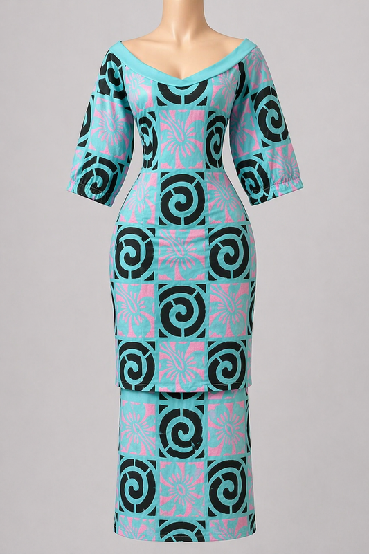 LIGHT BLUE PULETASI - SIZE 22