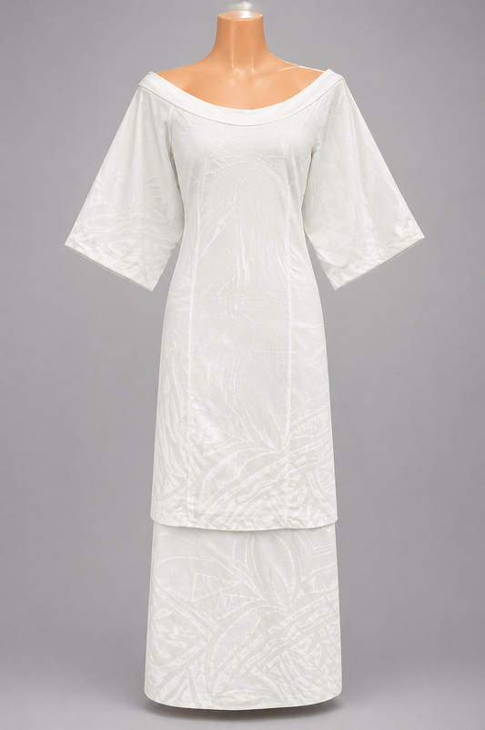 WHITE PULETASI - SIZE 24