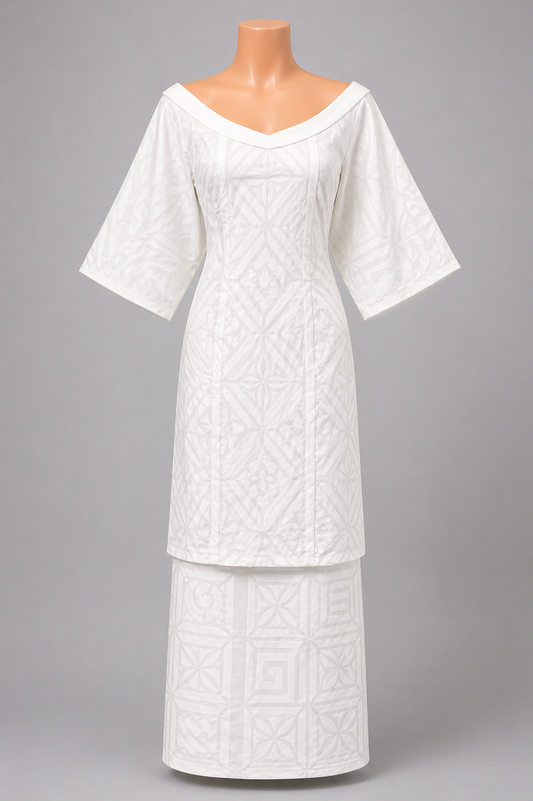 WHITE PULETASI - SIZE 24