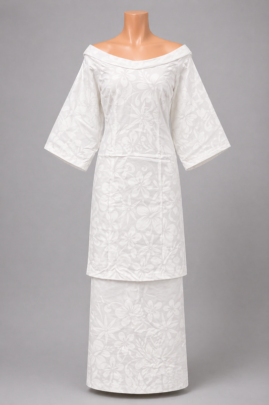 WHITE PULETASI - SIZE 24