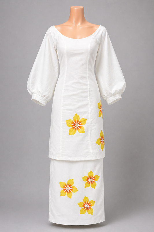 WHITE PULETASI - SIZE 24