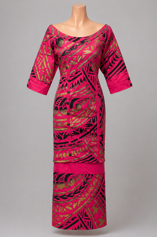 PINK PULETASI - SIZE 16