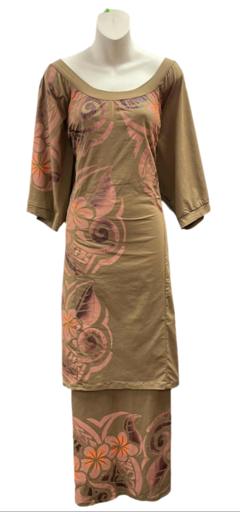 Brown Puletasi size 24