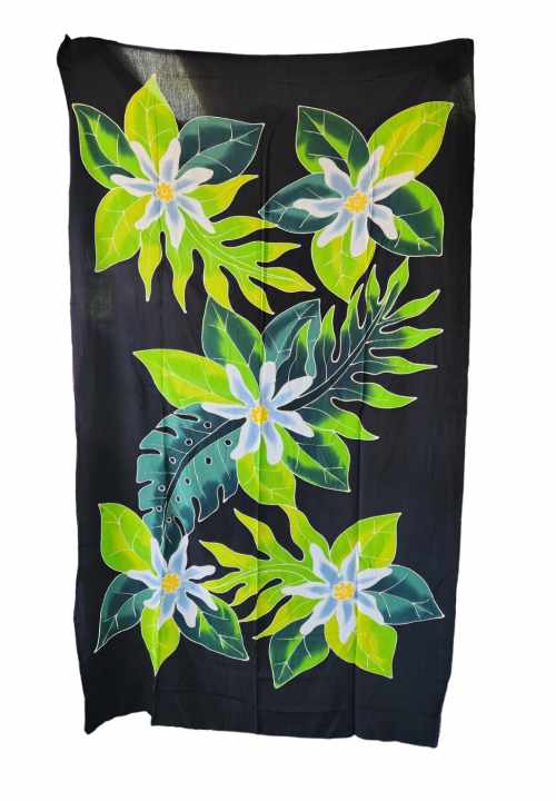 BLACK & WHITE SARONGS - LAVALAVA
