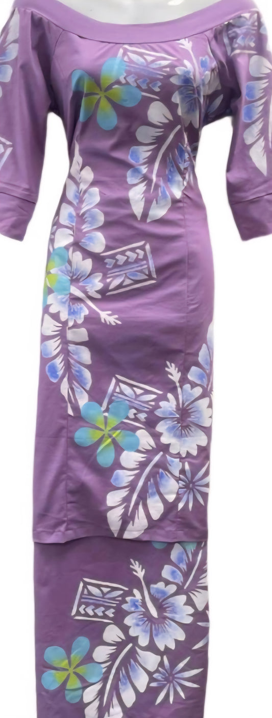 Light Purple Puletasi size 14