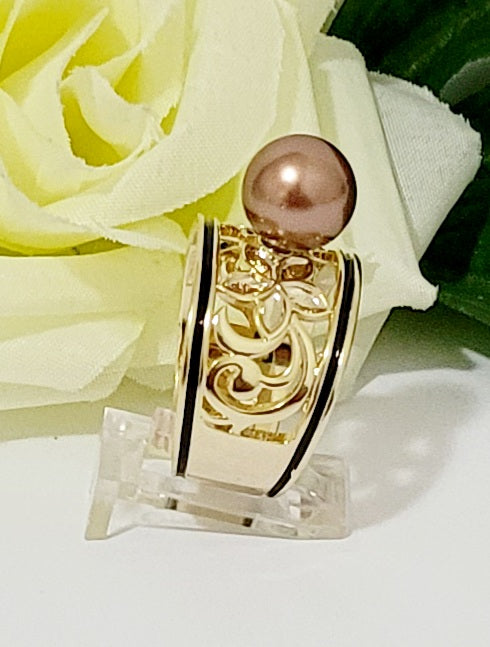 PUAMERIA #2 Brown Shell Pearl