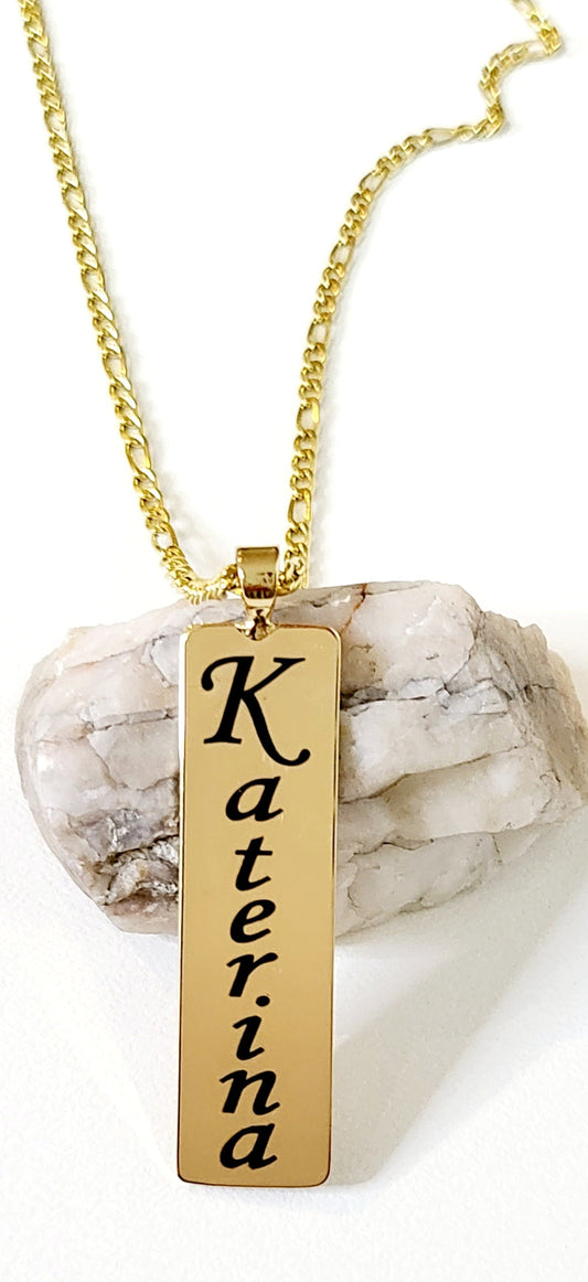 Nadia - Personalised Pendant Necklace