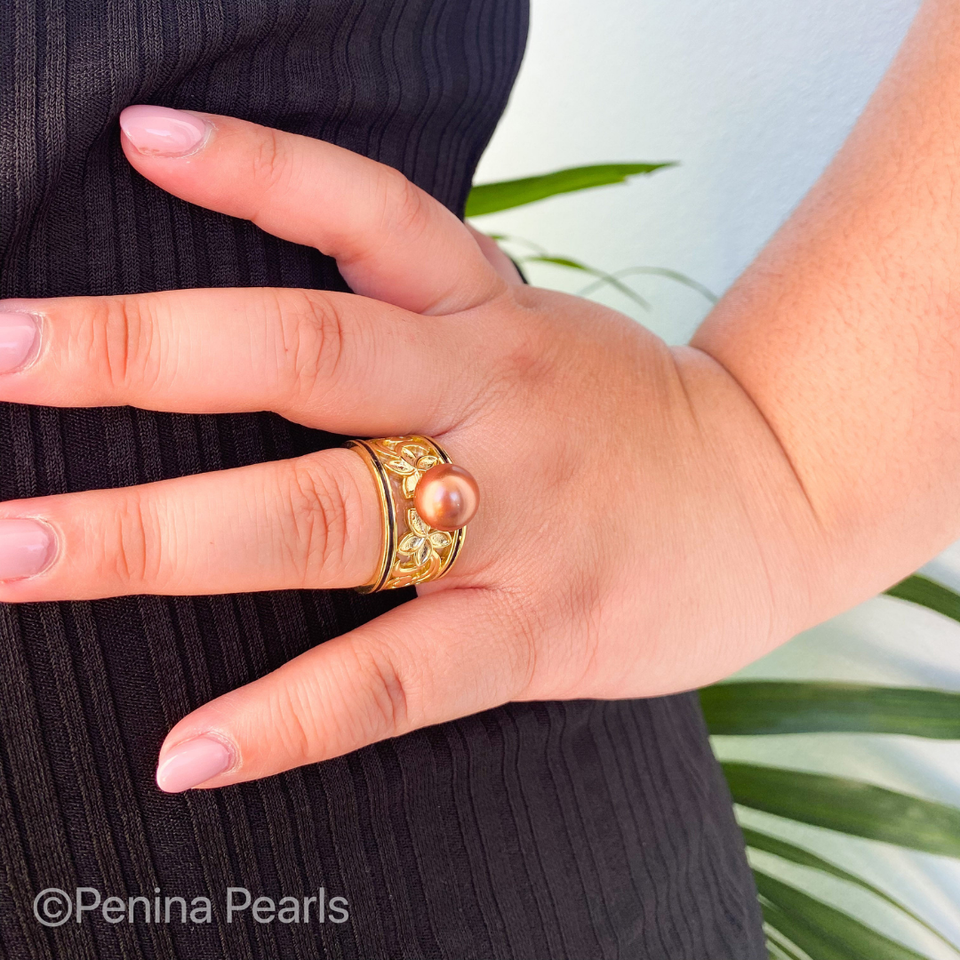 PUAMERIA #2 Brown Shell Pearl