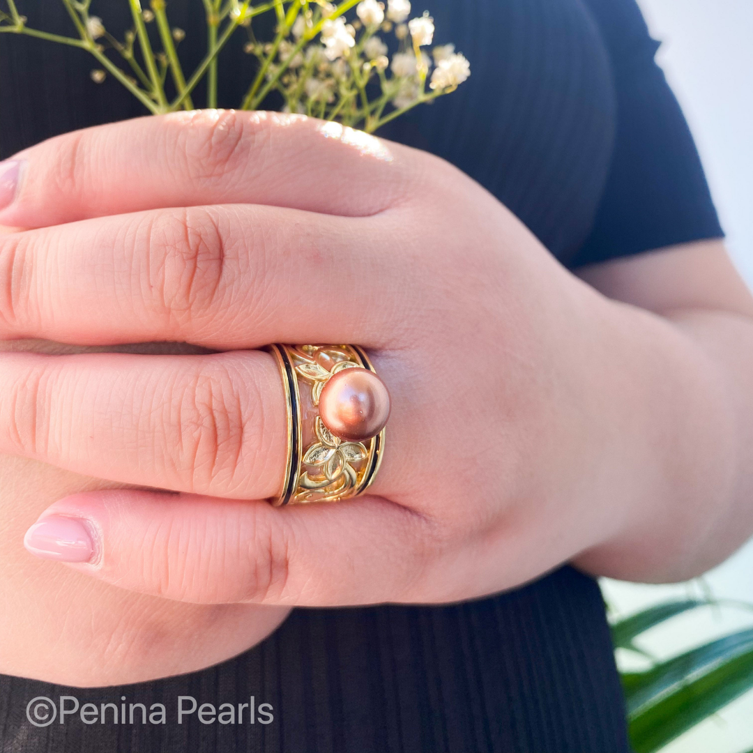 PUAMERIA #2 Brown Shell Pearl