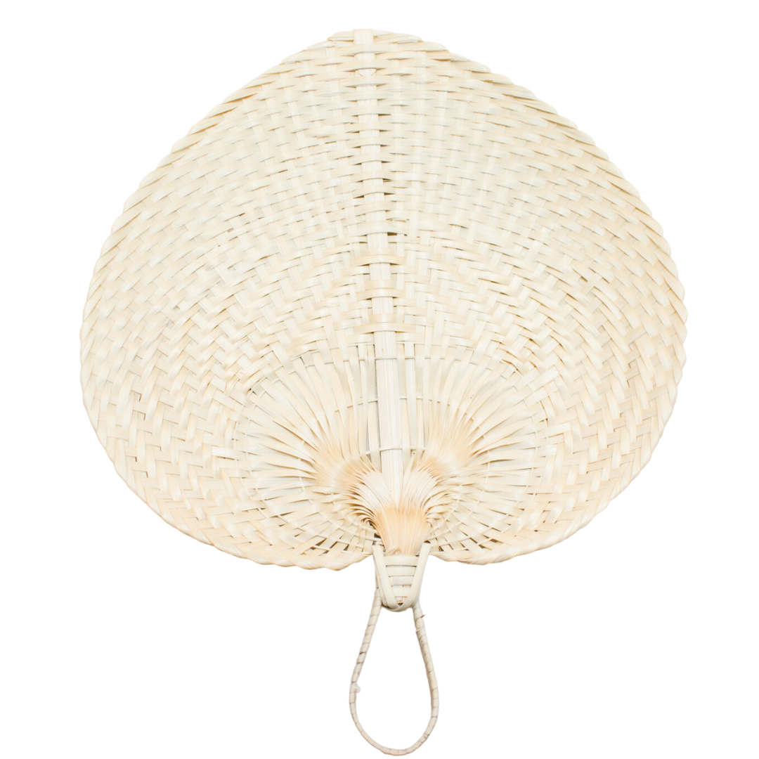 PLAIN WOVEN FAN - AVAILABLE IN SETS